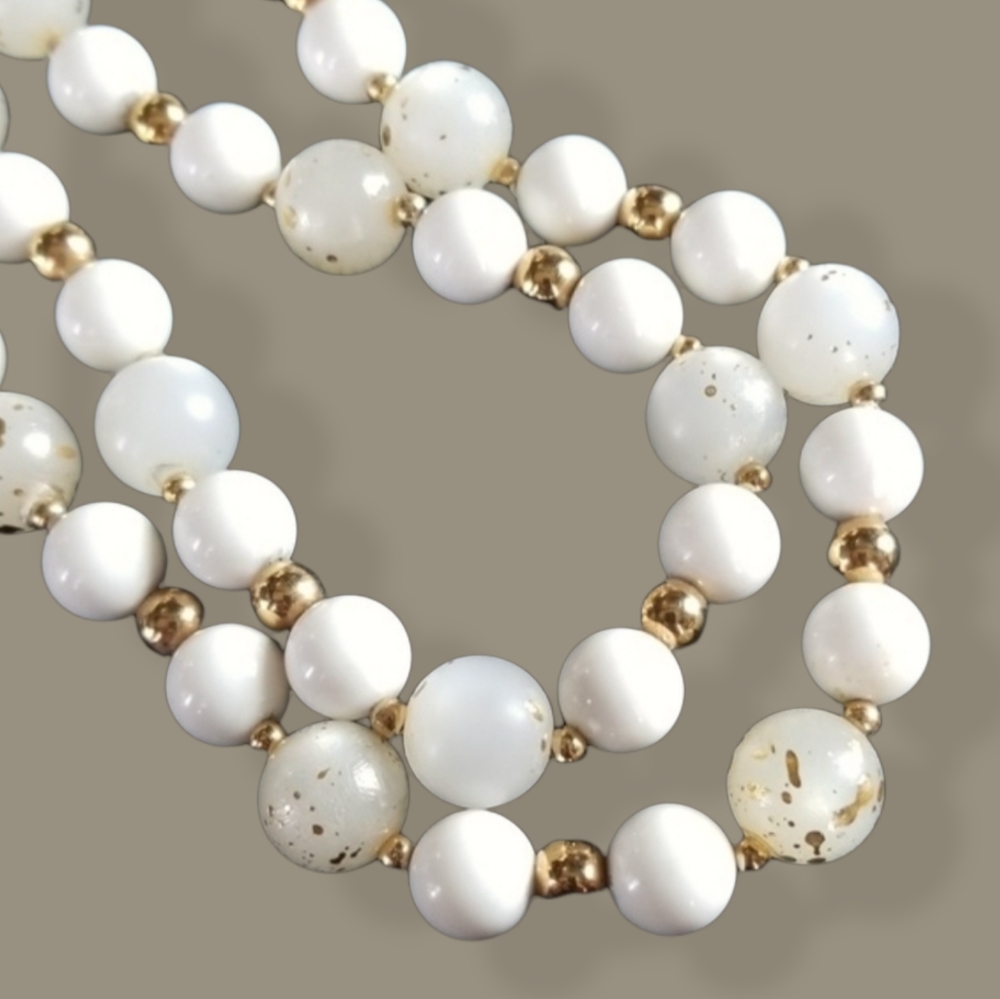 Vintage CORO Multi Strand Beaded Necklace